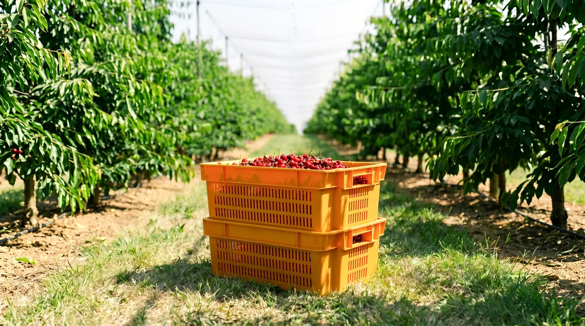 Cherry Harvest Crate